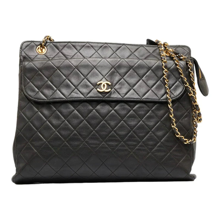 Chanel Chanel CC Quilted Leather Chain Shoulder Bag