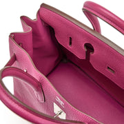 Hermès
Tosca Clemence Birkin 35 Palladium Hardware, 2011