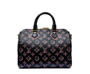 Louis Vuitton
Black and Pink Coated Canvas Fall For You Speedy Bandoulière 25 Gold Hardware, 2022