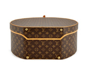 Louis Vuitton
Brown Monogram Canvas Boite Chapeaux 50 Gold Hardware