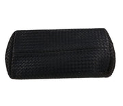 Shopping bag Bottega Veneta Cabat in pelle intrecciata nera