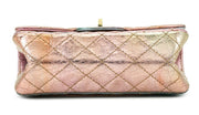 Chanel
Rainbow Metallic Quilted Aged Calfskin Reissue 2.55 224 Single Flap Gold Hardware, 2020