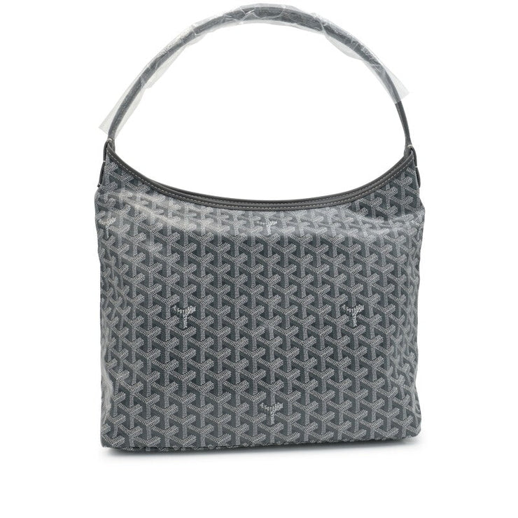 Goyard
Grey Goyardine Canvas and Chevroches Calfskin Boheme Hobo Bag