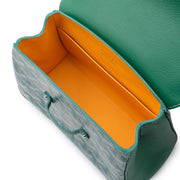 Goyard
Green Goyardine Canvas and Chevroches Calfskin Saïgon Souple Mini Bag