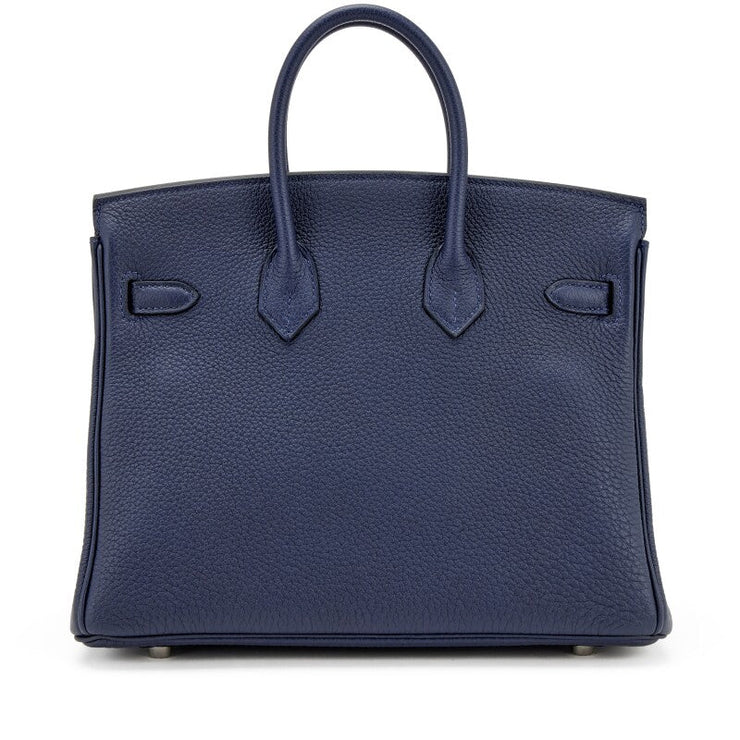 Hermès
Bleu Nuit Birkin 25 Palladium Hardware, 2021