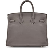 Hermès
Etain Togo Birkin 25 Palladium Hardware, 2017