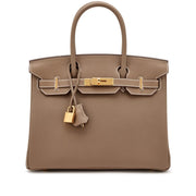Hermès
Etoupe Togo Birkin 30 Gold Hardware, 2023