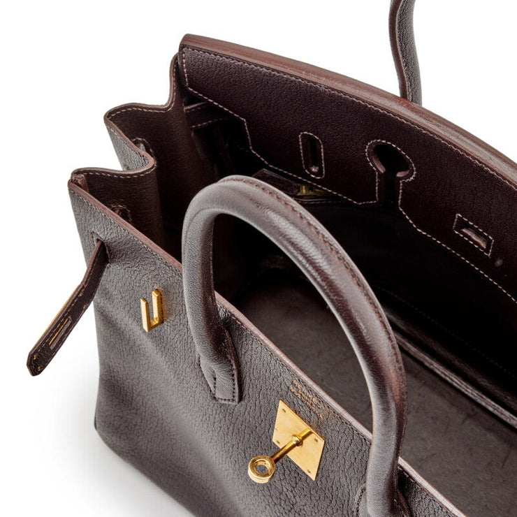 Hermès
Black Ardennes Birkin 35 Gold Hardware, 2003