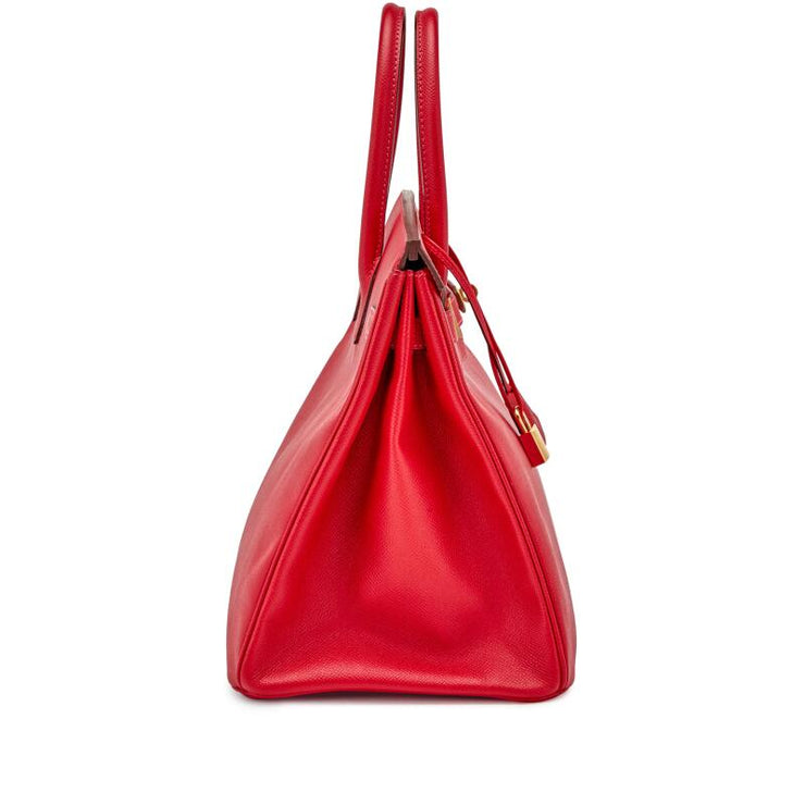 Hermès
Rouge Piment Epsom Birkin 35 Gold Hardware, 2019