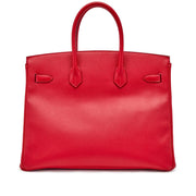 Hermès
Rouge Piment Epsom Birkin 35 Gold Hardware, 2019