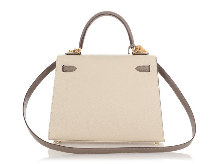 Hermès
Nata and Gris Epsom HSS Kelly 25 Gold Hardware, 2021