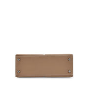 Hermès
Etoupe Swift Padded Kelly 25 Palladium Hardware, 2022