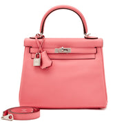 Hermès
Swift Rose D'ete Retourne Kelly 25 Palladium Hardware, 2019
