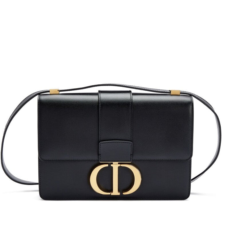 Christian Dior
Black Calfskin 30 Montaigne Bag Gold Hardware, 2022