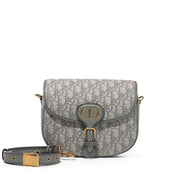 Christian Dior
Grey Oblique Canvas Medium Bobby Bag Gold Hardware