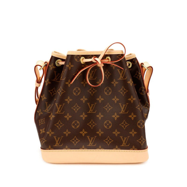 Louis Vuitton
Ebene Monogram Coated Canvas Petit Noé Gold Hardware, 2021-2022