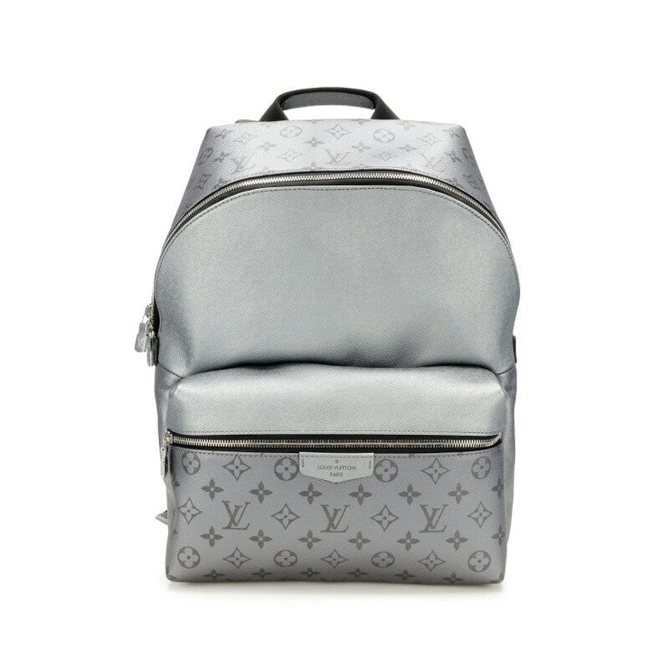 Louis Vuitton
Zaino Grey Monogram Coated Canvas Taigarama Grey Discovery Backpack PM Silver Hardware, 2021