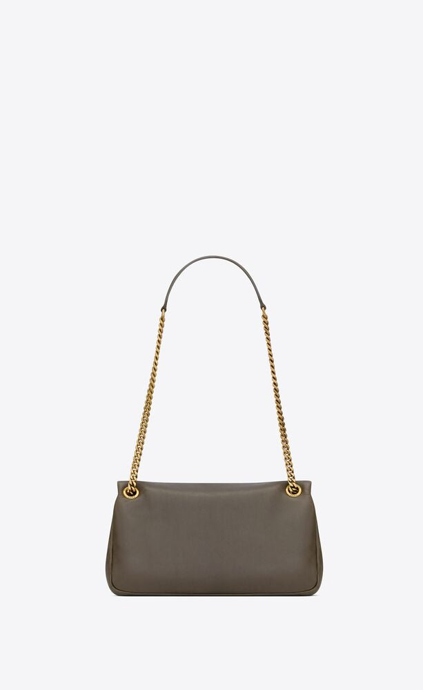 CALYPSO IN PLUNGED LAMBSKIN Light Musk