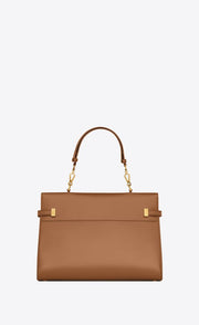 BORSA MANHATTAN TOP-HANDLE IN PELLE BOX SAINT LAURENT