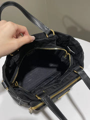 Prada Tessuto Shopping Tote Black Nylon