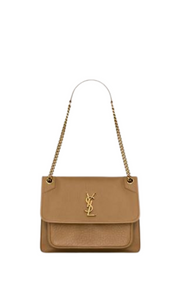 NIKI MEDIA IN PELLE DI AGNELLO MARTELLATA