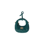 Micro borsa hobo Wander in nappa matelassé