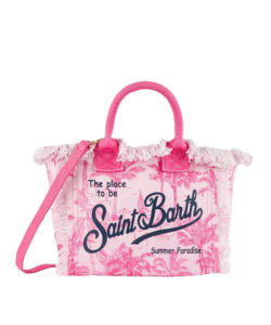 Borsa Colette in tela di cotone Toile de Jouy