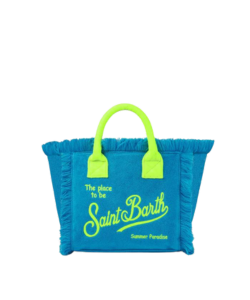 Borsa Colette in spugna turchese