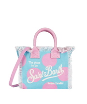 Borsa Colette in tela di cotone a pois