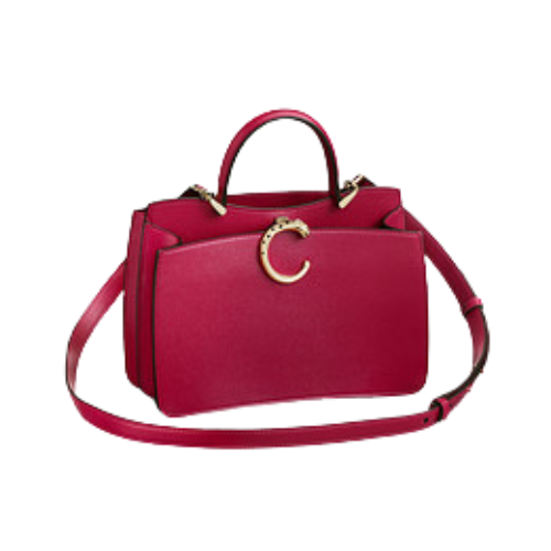 BORSA CON MANICO MODELLO MINI, PANTHÈRE DE CARTIER