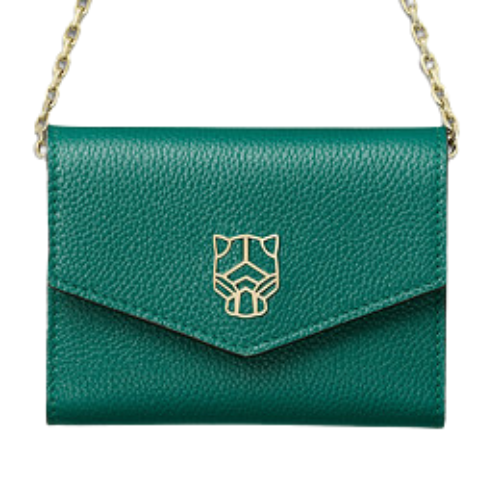 PORTAFOGLIO CON CATENA MODELLO MINI, PANTHÈRE DE CARTIER