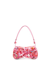 Play-Clutch lucida con stampa