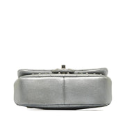 Chanel CC Chevron Studded Leather Flap Bag