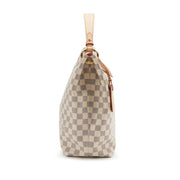 Louis Vuitton White and Blue Damier Azur Coated Canvas Gracefull MM Gold Hardware, 2021