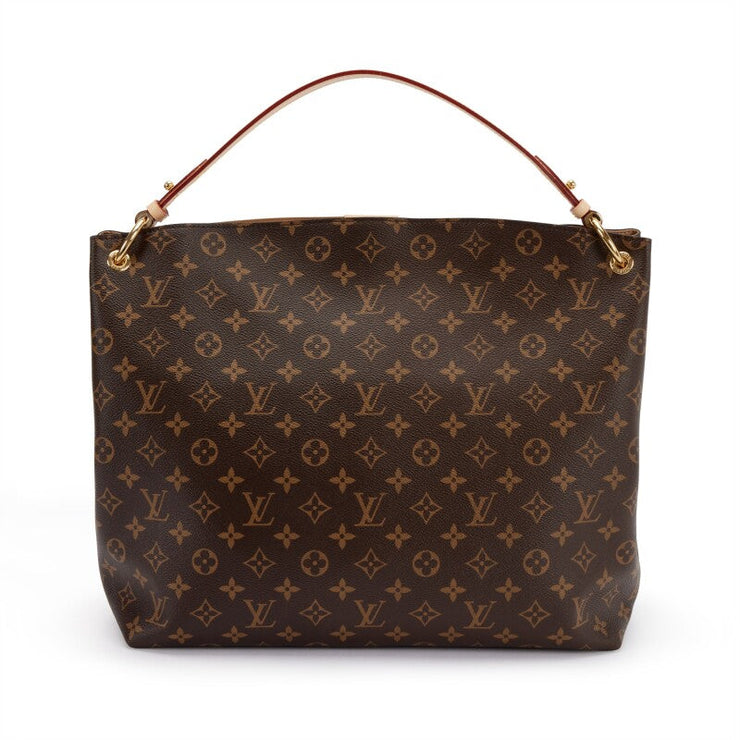 Louis Vuitton Brown Monogram Coated Canvas Graceful MM Gold Hardware, 2021