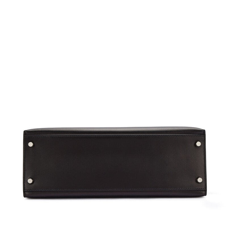 Hermès Black Box Kelly 32 Sellier Palladium Hardware, 2004